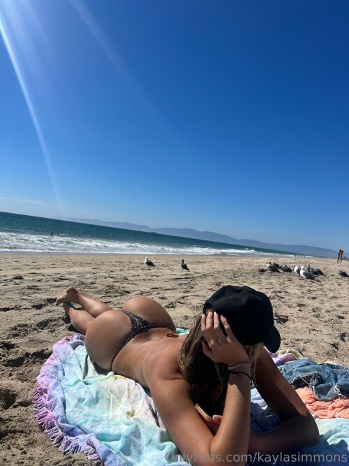 Kayla Simmons Nude Leaked Onlyfans Photo