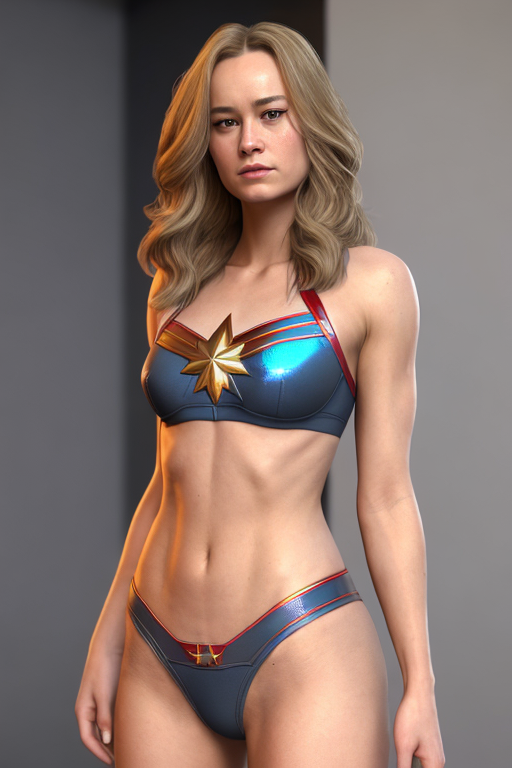 Marvel Women Nude AI Generated Photo