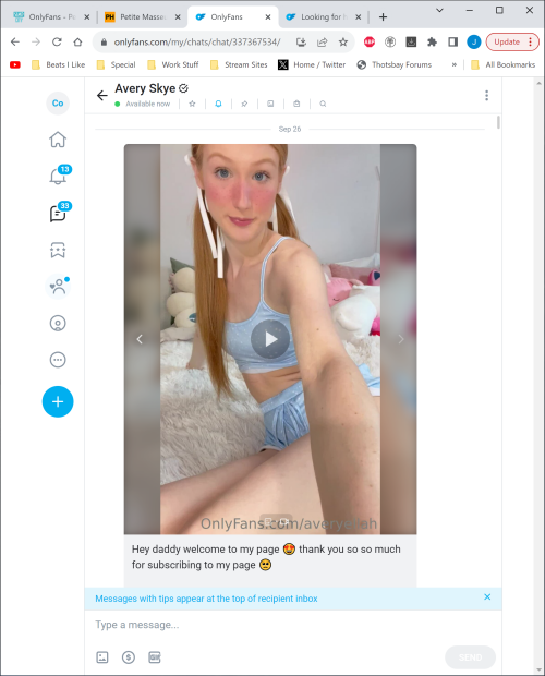 Avery Skye @averyyskye Nude Leaked Onlyfans Photo Avery Skye @averyyskye Nude Leaked Onlyfans Photo