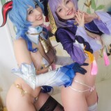 Ganyu-x-Qiqi-cosplay-by-Gumiho-Hannya-and-Hidori-Rose-04