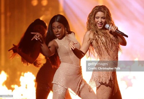 Shakira at the 2023 MTV Video Music Awards held at Prudential Center on September 12, 2023 in Newark