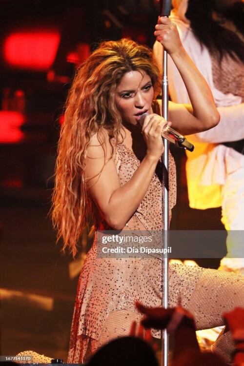 NEWARK, NEW JERSEY - SEPTEMBER 12: Shakira performs onstage at the 2023 MTV Video Music Awards on Se