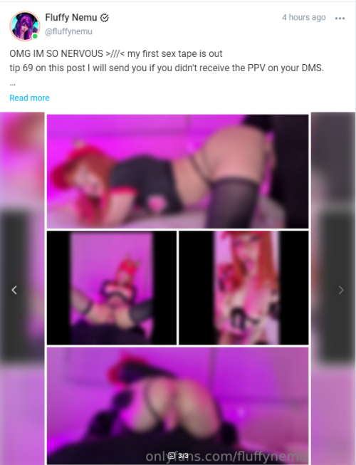 Fluffynemu (nico b3z) Nude Leaked Onlyfans Photo Fluffynemu (nico b3z) Nude Leaked Onlyfans Photo