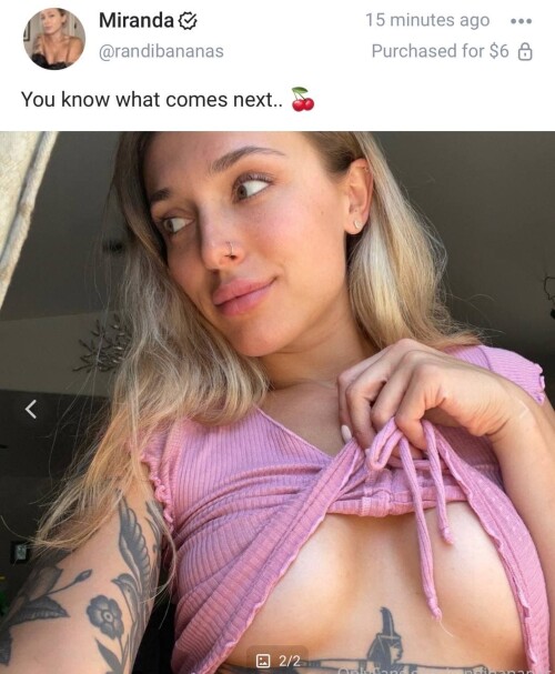 Miranda from The Circle US | Randibananas Nude Leaked Onlyfans Photo Miranda from The Circle US | Randibananas Nude Leaked Onlyfans Photo