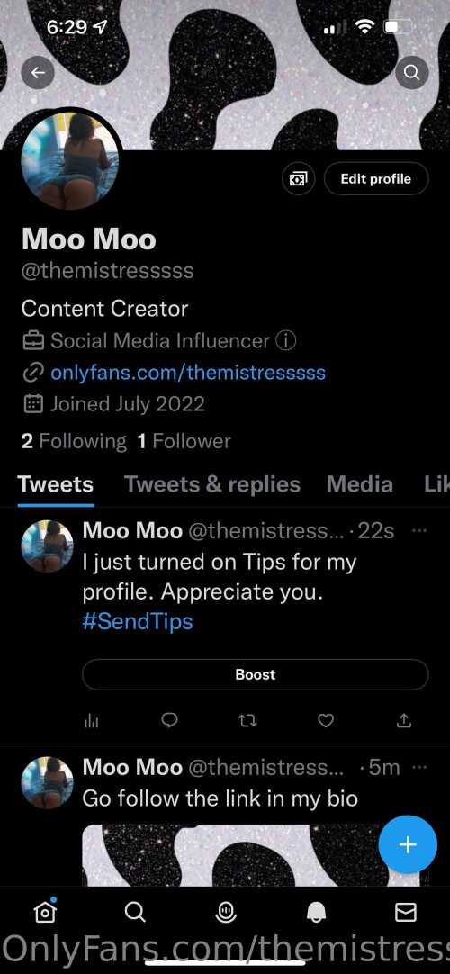 Moo Moo The Mistress Nude Leaked Onlyfans Photo