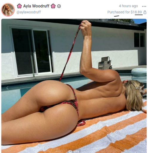 Ayla Woodruff Nude Leaked Onlyfans Photo Ayla Woodruff Nude Leaked Onlyfans Photo